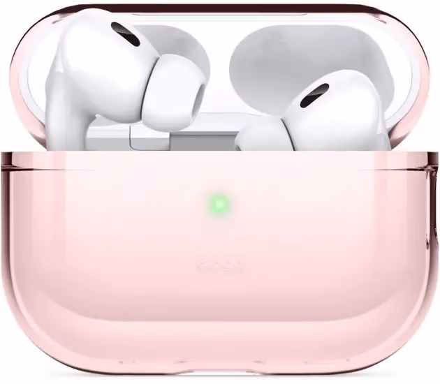 Чохол Elago Clear Case with Nylon Lanyard Lovely Pink для Airpods Pro 2nd Gen